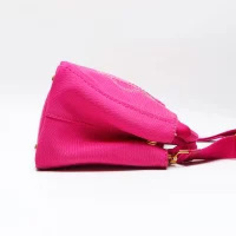 Prada Canapa Tote Bag Pink - Picture 5 of 13